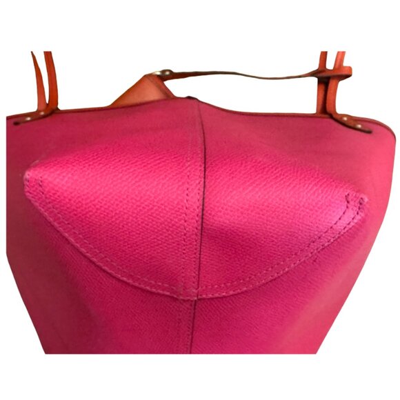 Coach Reversible City Tote Orange/Fuchsia - Picture 5 of 16